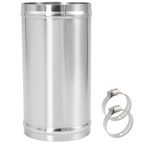 YSIL 2.75"OD Intercooler Pipe Air Intake Tube 4.72"/120mm Straight Aluminum - size: OD: 2.75"(70mm)