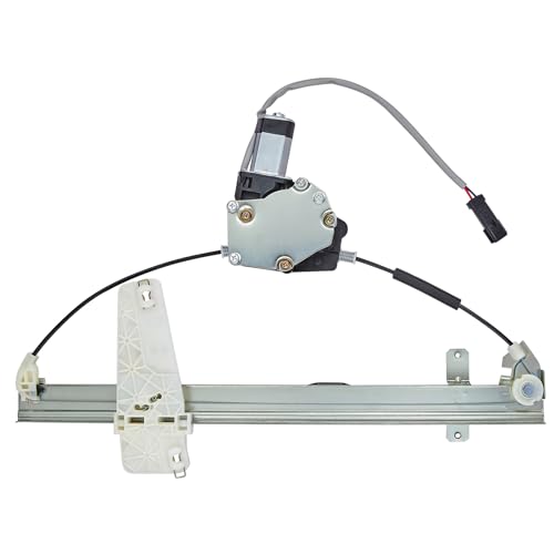 BDFHYK 741-556 Power Window Regulator with Motor Front Left for 2001-2004 Grand Cherokee Power 2001 2002 2003 2004 01 02 03 04 - size: Front Left, style: 2001-2004 Jeep Grand Cherokee
