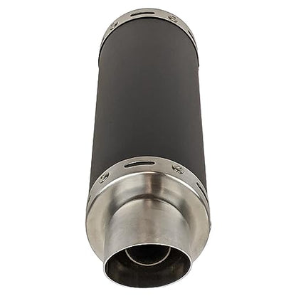 RedCap High Performance Exhaust System Muffler for GY6 50cc Scooter Moped TaoTao Jonway Kymco 139QMB (Black)