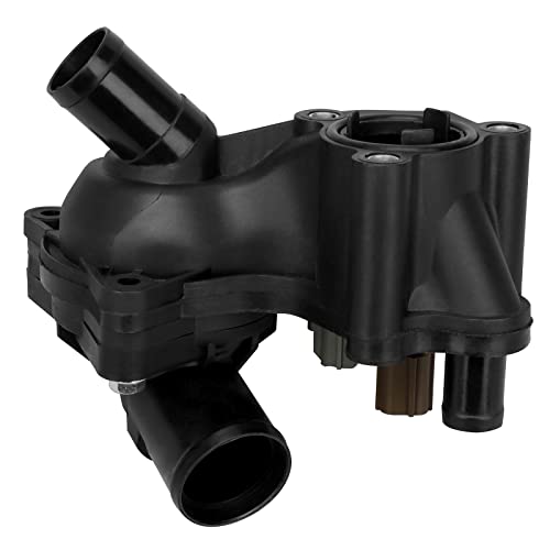 IRONTEK 902-204 Engine Coolant Thermostat Housing with 2 Sensors - size: 902-204