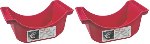 Lisle 19852 Truck and Trailer Wheel Pan (Pack of 2) - size: One Size (Pack of 2)