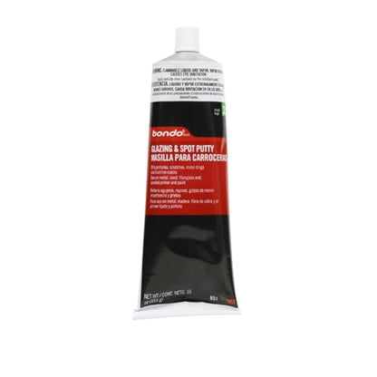 bondo Glazing and Spot Putty, 12 Pack,16 oz per Tube - size: 12 tubes
