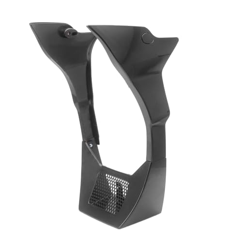 Motorcycle Fairing Chin Spoilers Cover Kit Fits for Harley Softail Low Rider FXLRST 2022-2024 and FXRST 2022,Fairing Support Side Panel (Unpainted Black) - color: Unpainted black