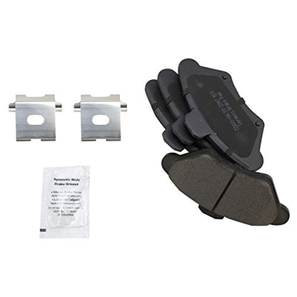 TRQ Front Brake Pad and Rotor Set Ceramic Vented Rotors - style: BKA10809