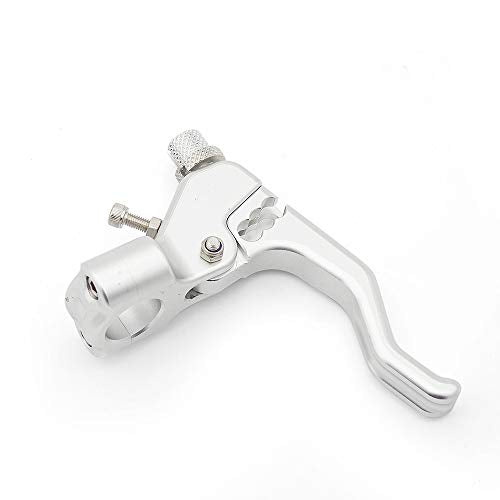 PROCNC Universal Performance Short Motorcycle Clutch Lever Fit for Most Street Bikes Motorcycles YZF R25 R3 MT25 MT03 2014-2016 FZ-09 MT09 2015-2016 R6 2006-2015 - color: Sliver