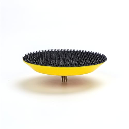 8 pcs 3 inch M6 Thread Hook and Loop Backing Pad for Mini Air Sander Polisher - color: Hook and Loop, size: 3 inch M6 Thread