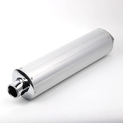 Complete Exhaust Muffler System with Pipe and Gasket for GY6 125cc 150cc Moped Scooter Go Kart Taotao Peace JCL Qingqi