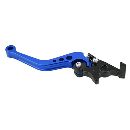 BAFOVY Zerone CNC Aluminum Motorcycle Brake and Clutch Levers Handle Set, Blue - color: Blue