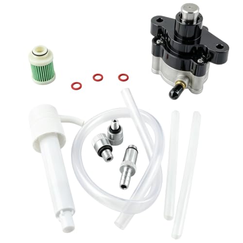 6D8-24410-00 Outboard Fuel Pump Kit for Yamaha 75 90 115 HP Motor - size: 75 90 115 HP