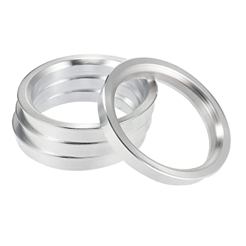 X AUTOHAUX 4pcs Aluminium Alloy Hub Centric Rings Wheel Bore Center Spacer - size: 60.1mm
