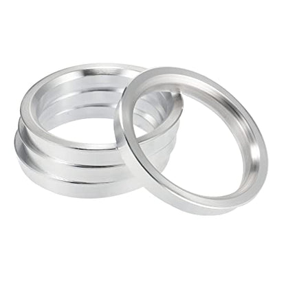 X AUTOHAUX 4pcs Aluminium Alloy Hub Centric Rings Wheel Bore Center Spacer - size: 60.1mm