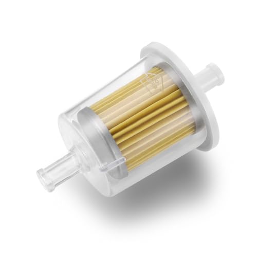 FUEL FILTERS INDUSTRIAL HIGH PERFORMANCE UNIVERSAL INLINE GAS FUEL LINE 3/8" 2 Pack