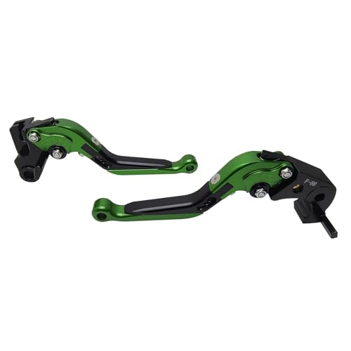 Brake Clutch Levers Replacement for ZX6R ZX6RR ZX636 2019-2025 - color: Black Green