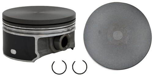LowPricedAutoParts Set of 8 Flat Top Hypereutectic Pistons for 02-14 GM/Chevrolet 6.0L/364 | Standard Size | 4.000in. Bore Diameter