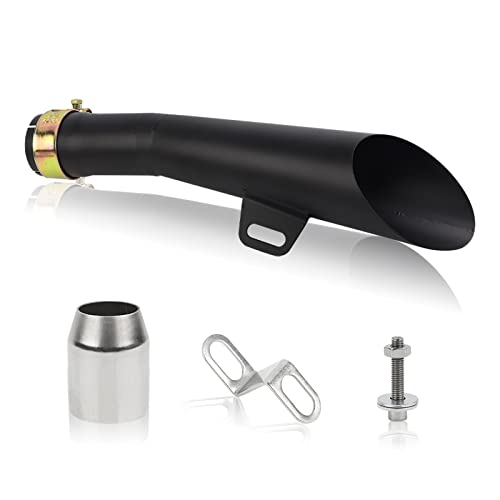 FLYPIG Exhaust Pipe 38-51mm (1.5-2.01") Adjustable for Yamaha YZF R6, 06-18