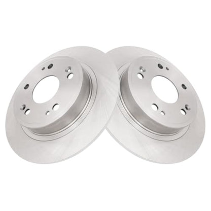 TRQ Front and Rear Ceramic Brake Pad and Rotor Set - style: BKA11717