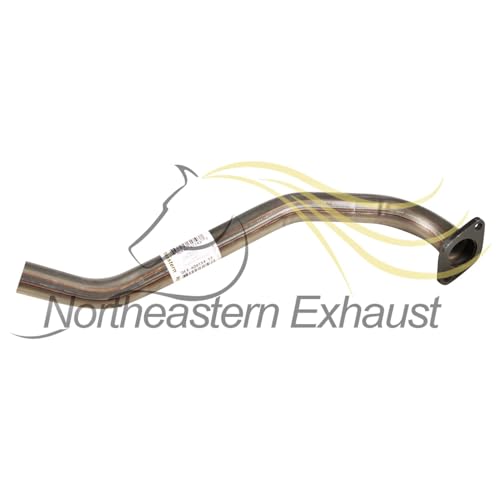 Northeastern Exhaust | Stainless Steel Exhaust Resonator Assembly Compatible for Kia Soul 2010-2011 2.0L | Free Gaskets and Clamp Included | Automotive Replacement Part