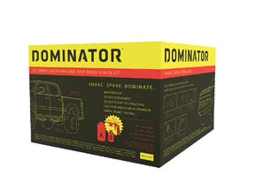 USC 2100-2 Dominator Tintable Urethane Truck Bed Liner Kit w/Spray Gun, 4 Liter