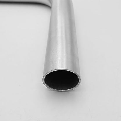 AC PERFORMANCE 1" 90° Degree Aluminum Elbow Intercooler Air Intake Tube - color: Silver 90, size: 1" (25mm)