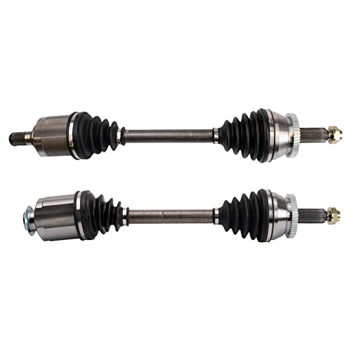 TRQ Front Driver and Passenger Side CV Axle Assembly Set 2 Piece - style: CSA32609