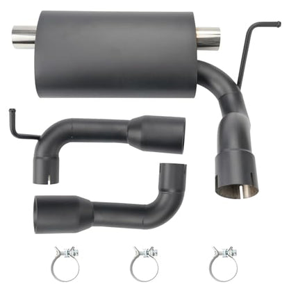 PHILTOP Exhaust Pipe Kit Fit for 2018 2020-2023 Jeep Wrangler V6 3.6L - size: 2018-2023 Jeep Wrangler
