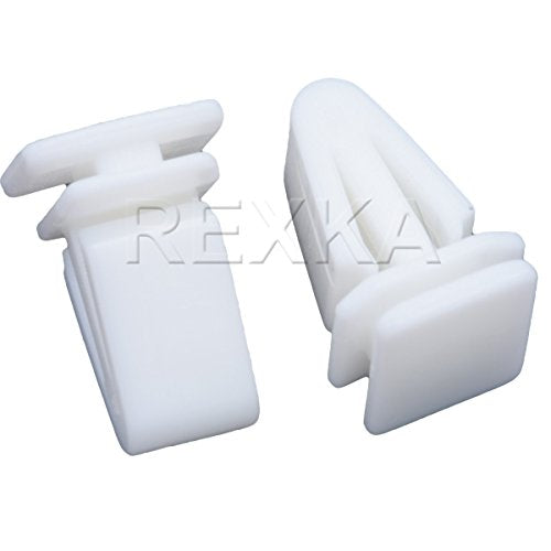 Rexka Body Side Moulding Retainer Clips for Honda 90679-692-0030 (Pack of 30)