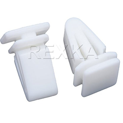 Rexka Body Side Moulding Retainer Clips for Honda 90679-692-0030 (Pack of 30)
