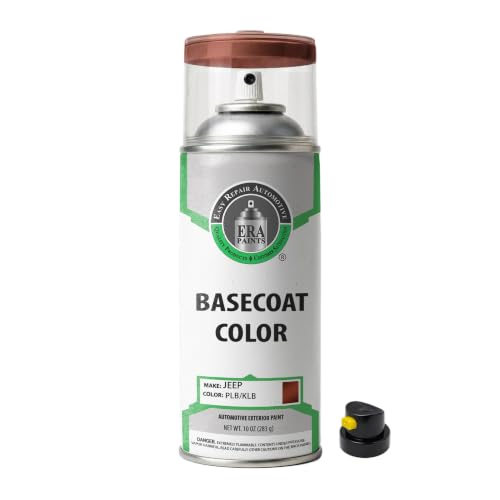 ERA Paints - PLB/KLB - Copper Pearl for JEEP Exact OEM Color Match Automotive Touch Up Paint for Cars - Spray Paint with Premium Spray Nozzle - Basic Kit - Made in USA - style: Spray - Basic Kit