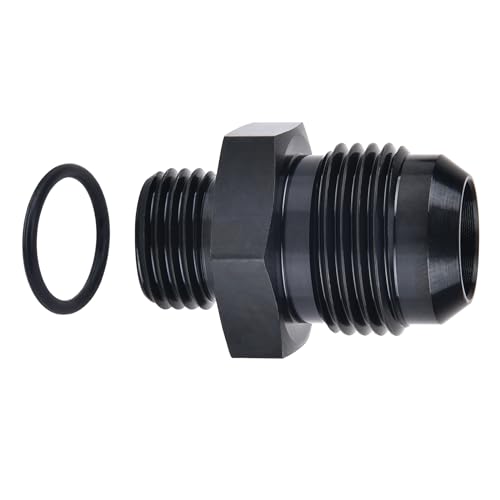 EVIL ENERGY 8AN Flare to AN6 ORB Male O-Ring Fitting Adapter - size: 6AN ORB to 8AN