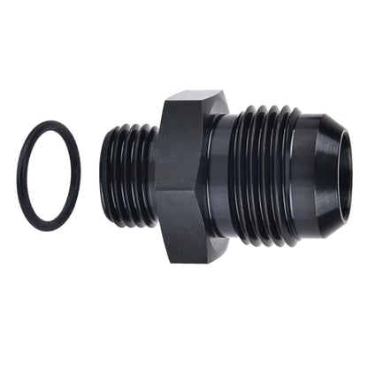 EVIL ENERGY 8AN Flare to AN6 ORB Male O-Ring Fitting Adapter - size: 6AN ORB to 8AN