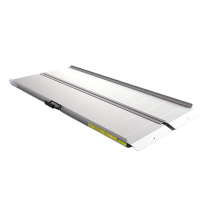 EZ-ACCESS Traverse Aluminum Singlefold Folding Ramp, Silver, 6 ft, ATVs - size: 6 Foot, style: Singlefold
