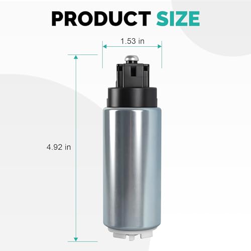 Electric Fuel Pump GSS342 255LPH High Flow High Pressure Universal