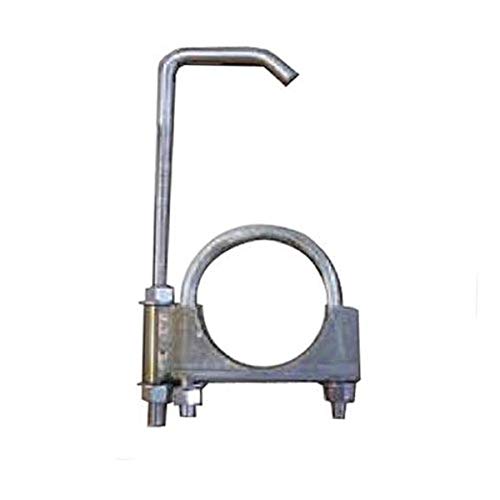 Pypes Performance Exhaust HVH11S Exhaust Hanger, Clamp-On, Adjustable, 2.5 in Diameter Pipe, Stainless, Natural, Universal, Each