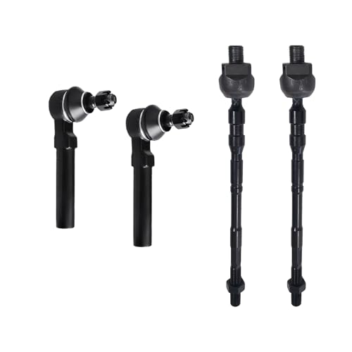 4pc Front Inner and Outer Tie Rod End ES3712 EV800049 - size: ES3712 EV800049