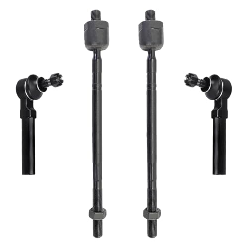 4Pcs Inner and Outer Tie Rod ES3692 EV473 for Subaru Legacy 1998-2004 - size: ES3692 EV473