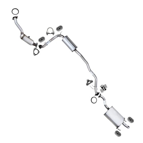 Exhaust Catalytic Resonator Muffler for Honda Fit 2007-2008 1.5L - color: Catalytic Resonator Muffler Kit