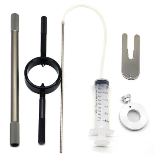 Motorcycle Fork Service Tool Kit, Fork Oil Level Tool, Fork Spring Compressor and Damper Rod Bleed Tool