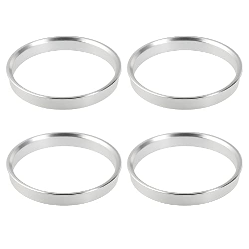 X AUTOHAUX 4pcs Aluminium Alloy Hub Centric Rings Wheel Center Spacer - size: 68.1mm