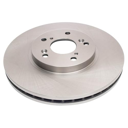 TRQ Front and Rear Brake Pad and Rotor Set Ceramic Vented Solid Rotors - style: BKA11749