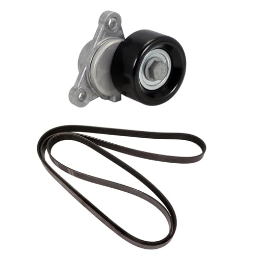 Belt Tensioner w/Serpentine Belt Kit Replacement Parts For Chevrolet Colorado 3.6L 2017 2020 2022