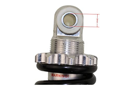 Trkimal Rear Shock Suspension Spring, Rear Shock Absorber for Gas Scooter Electric Bike Minimoto Dirt Bike ATV Quad Mini Pocket Bike Mountain bike (100MM/1200LB) - size: 100 mm/544 kg