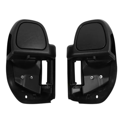 HR3 Amber Whiskey/Charcoal Pearl Water-Cooled Vented Fairing Lowers Compatible with 2015-2016 Electra Glide Ultra Classic FLHTCU (Replace for OEM) - color: Amber Whiskey / Charcoal Pearl