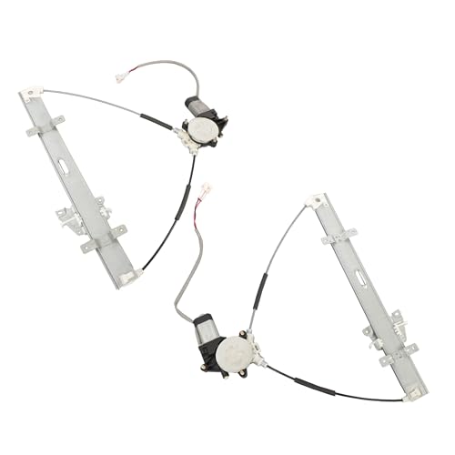 Front Left and Right Power Window Regulator with Motor Replacement for Chevrolet Tracker 1999-2004 Replacement for Suzuki Grand Vitara 1999-2005 741-975 741-974