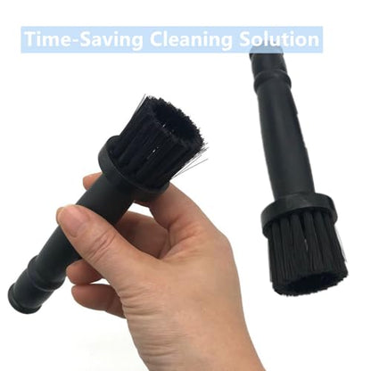 2 Pcs Wheel Lug Nut Cleaning Brush, Car Detailing Brushes Black