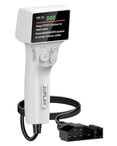 JOPLAY OBD1 Code Reader Compatible with Ford Lincoln, Mercury 1981-1995 - color: Gray