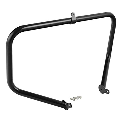 TCT-MOTORPARTS Gloss Black Engine Guard Highway Crash Bar for Harley Road King FLHR Street Glide FLHX 2009-2023; Special FLHXS FLHTK CVO Limited FLHTKSE Tri Glide Ultra FLHTCUTG 2014-2023 - color: Gloss Black(1.25'')