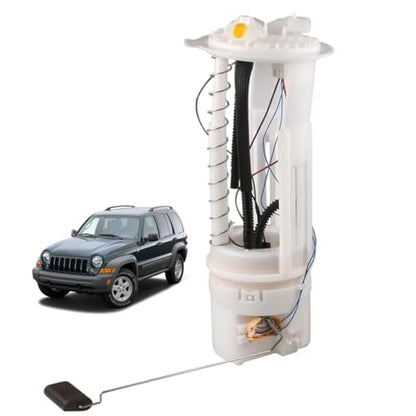 Fuel Pump Assembly FIT 2005, 2006, 2007 Jeep Liberty 3.7L V6 & 2.4L I4 – Replace OE# FG0929, E7199M, E7207, P76100M, SP1205, M2316401, EFG0929 - color: E7199M