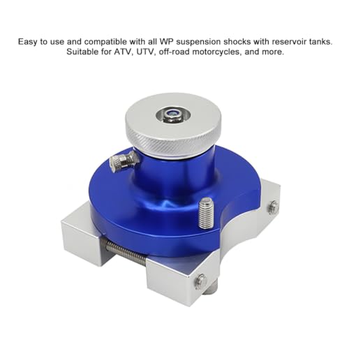 Tissting Motorcycle Nitrogen Charging Tool, Nitrogen Gas Charging Device - color: Blue