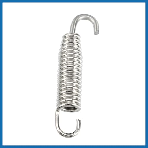 2 Pcs Universal Exhaust Pipe Spring for Motorcycles 58mm 2.28"