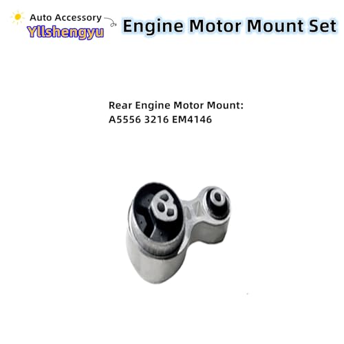 Engine Motor Mount Kit for Fusion 2010-2012 - size: 2010-2012 Ford Fusion L4 2.5L